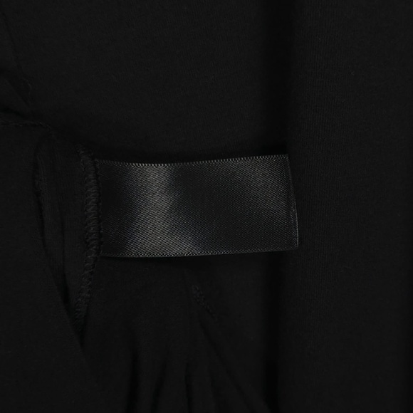 LAFAYETTE 148 NY Women Shift Tank Pullover Dress Black Split Side Layered‎ LARGE - Picture 8 of 8